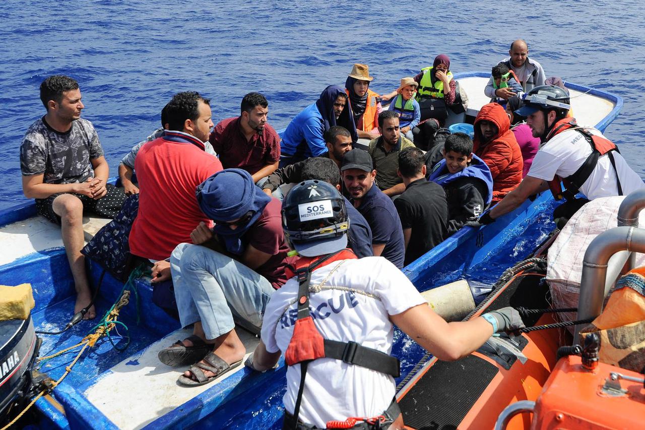 Italija: Spašeni libijski migranti