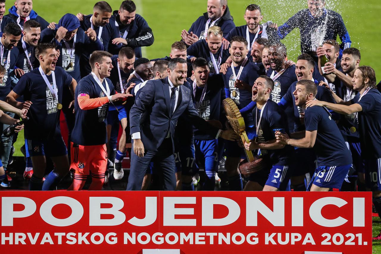 Dinamo i Istra u finalu Hrvatskog nogometnog kupa