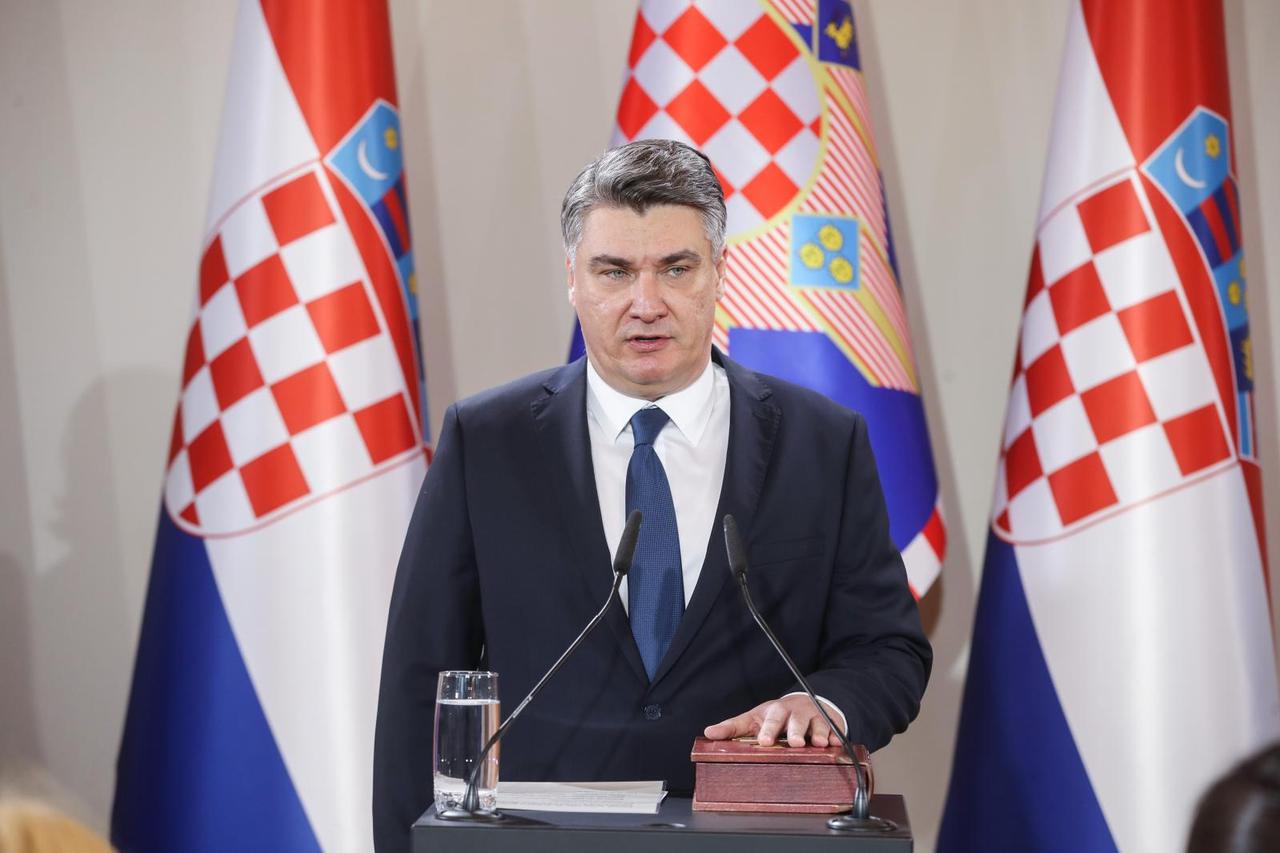 Zoran Milanović prisegnuo i preuzeo dužnosti predsjednika RH