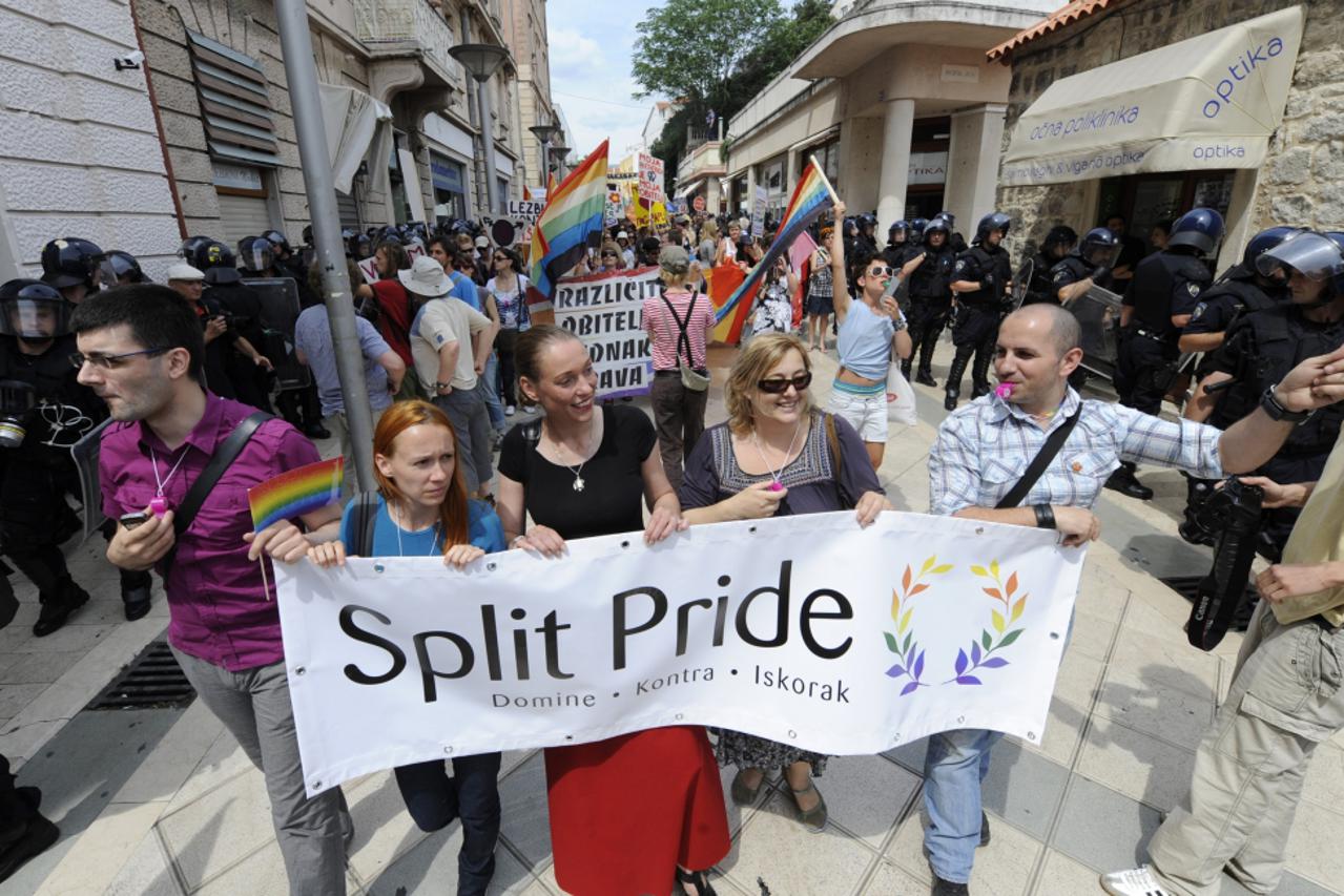 gay pride split