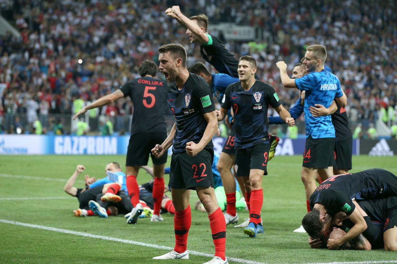 Moskva: Hrvatska rezultatom 2:1 poslala Engleze kući, u finalu ih čeka Francuska