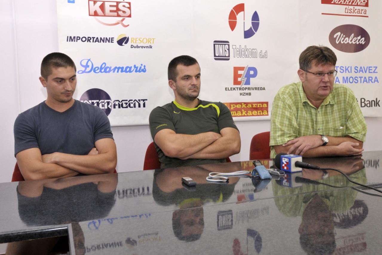 'BiH,23.09.09. mostar,  press kk zrinjski-turnir Marjofil Dzidic Photo:Stojan Lasic'