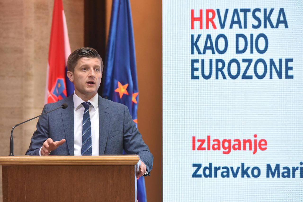 Zagreb: Konferencija "Hrvatska kao dio eurozone"