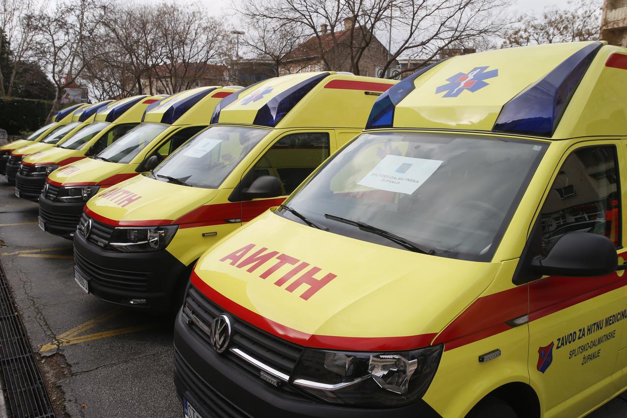 Split: Zavod za hitnu medicinu dobio 6 novih vozila