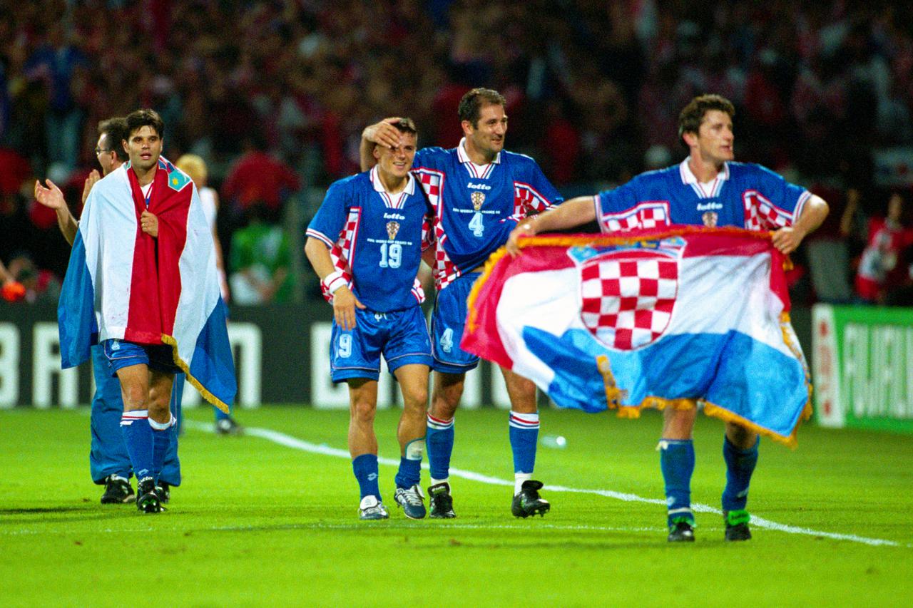 Lyon: SP u nogometu, utakmica Hrvatska - Njema?ka, 1998. 