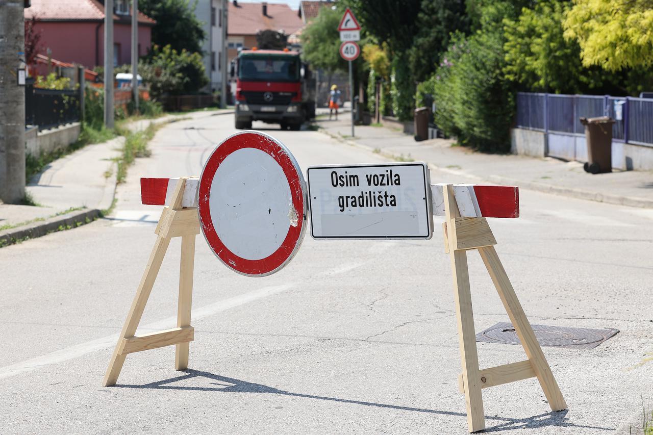 Zagreb: Odranska ulica zbog radova je zatvorena za sav promet
