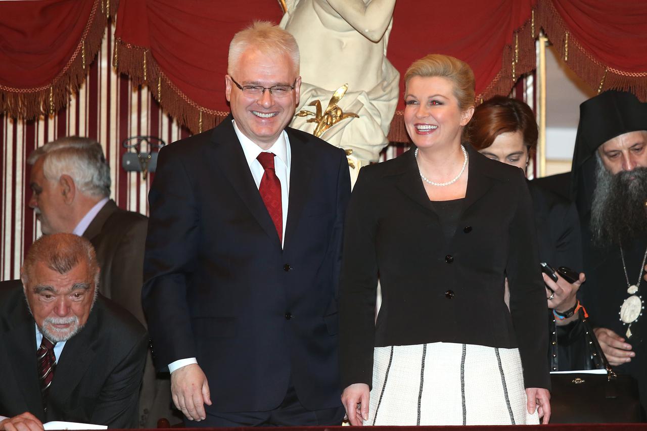 Ivo Josipović i Kolinda Grabar-Kitarović