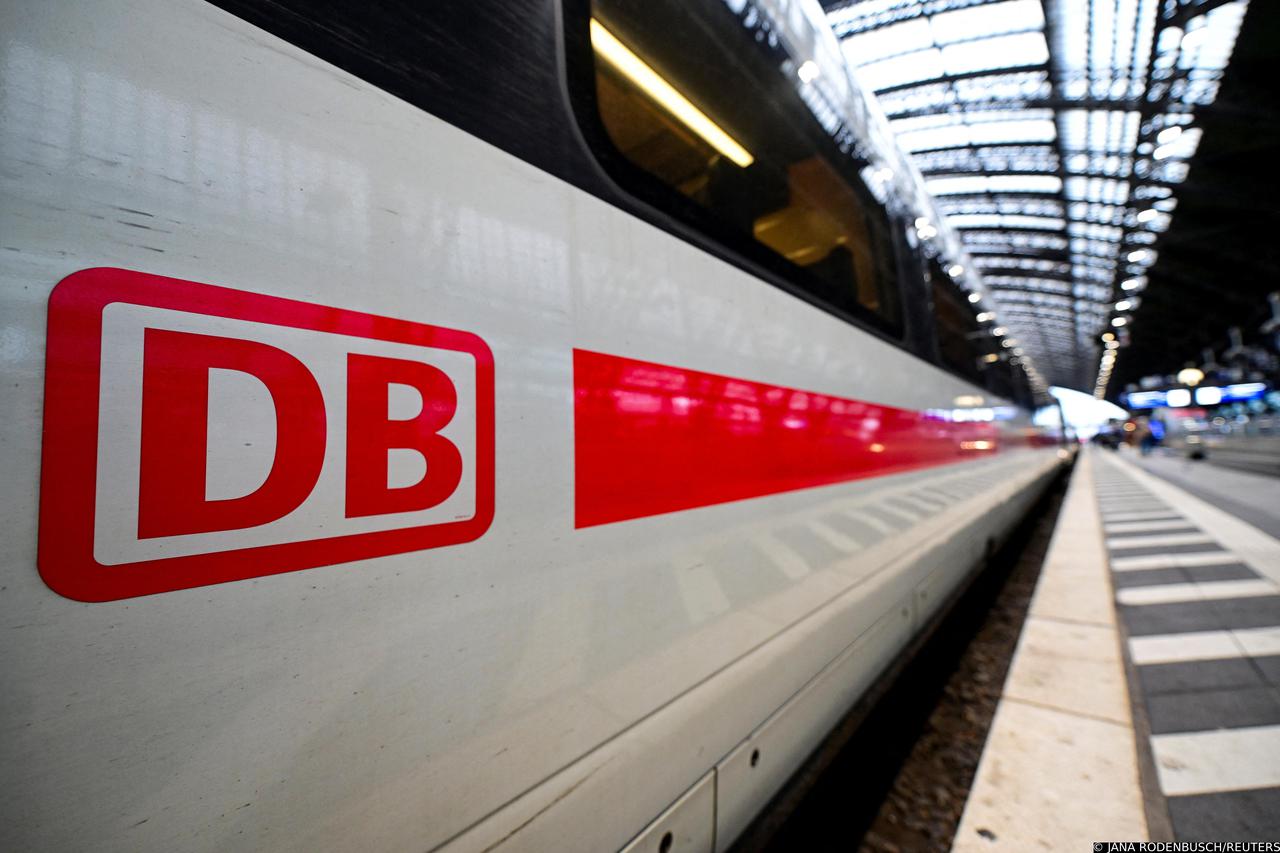 Strike led by Germany's GDL train drivers' union, in Cologne