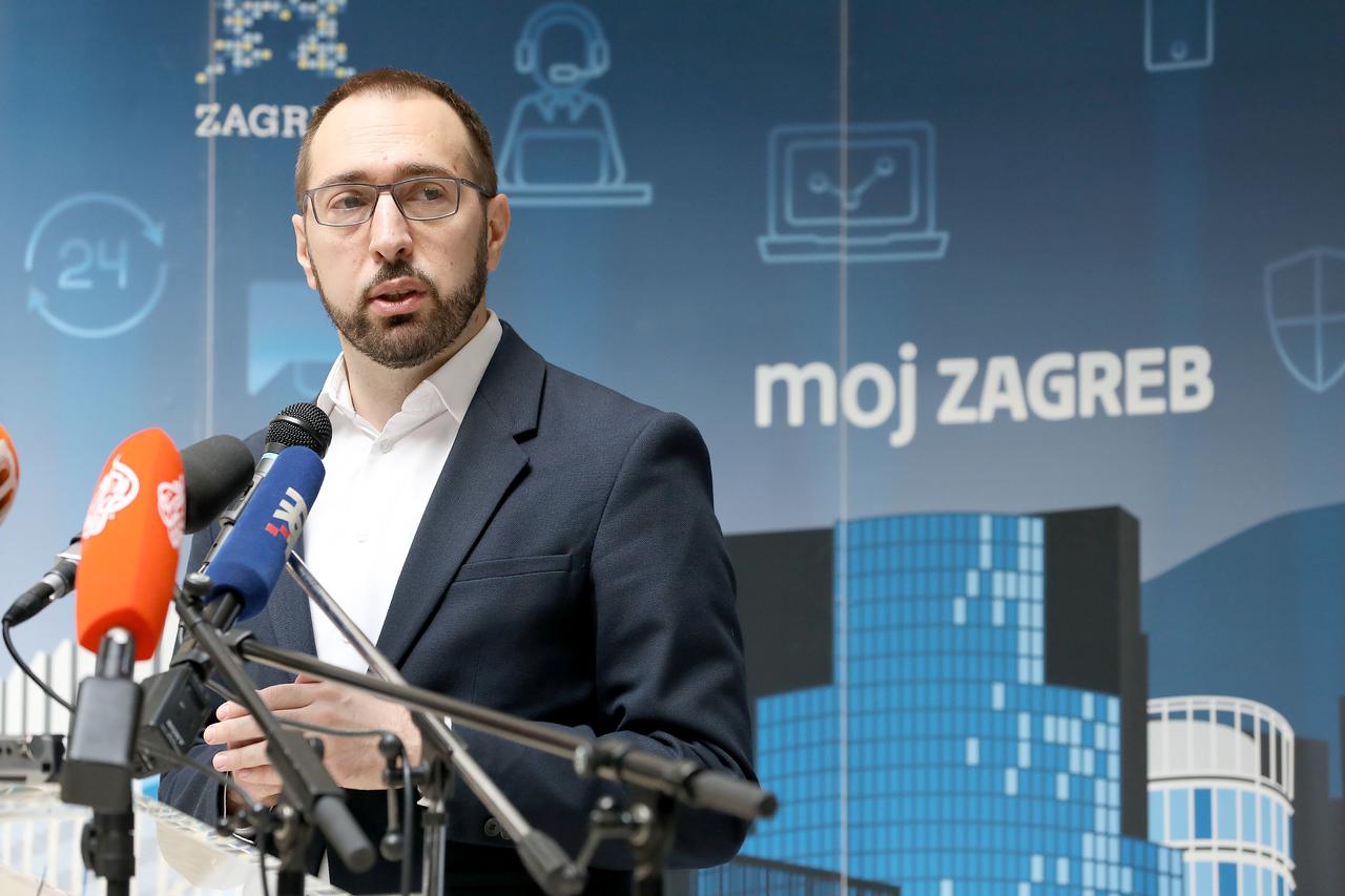Zagreb: Tomislav Tomašević održao konferenciju za medije