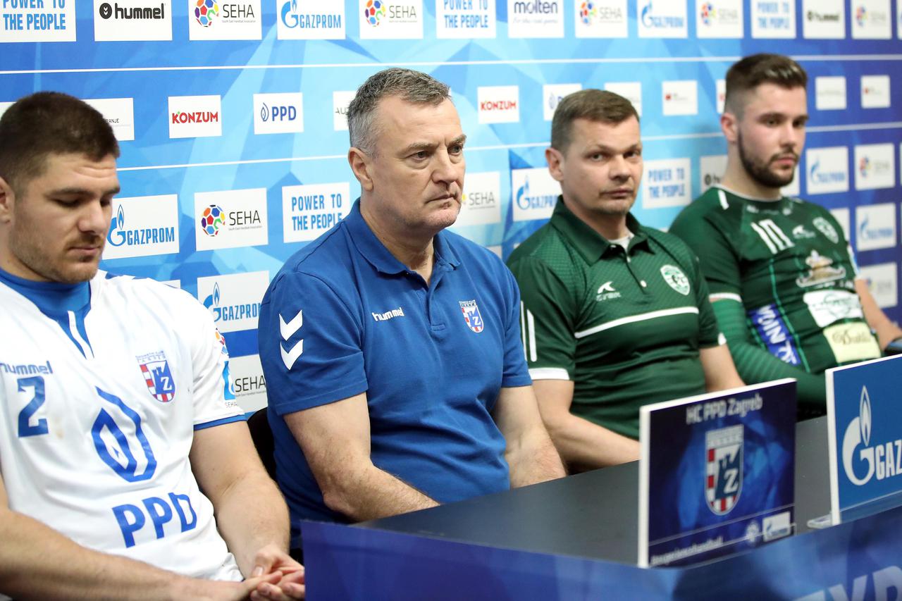 Konferencija nakon utakmice PPD Zagreb - Tatran Prešov 