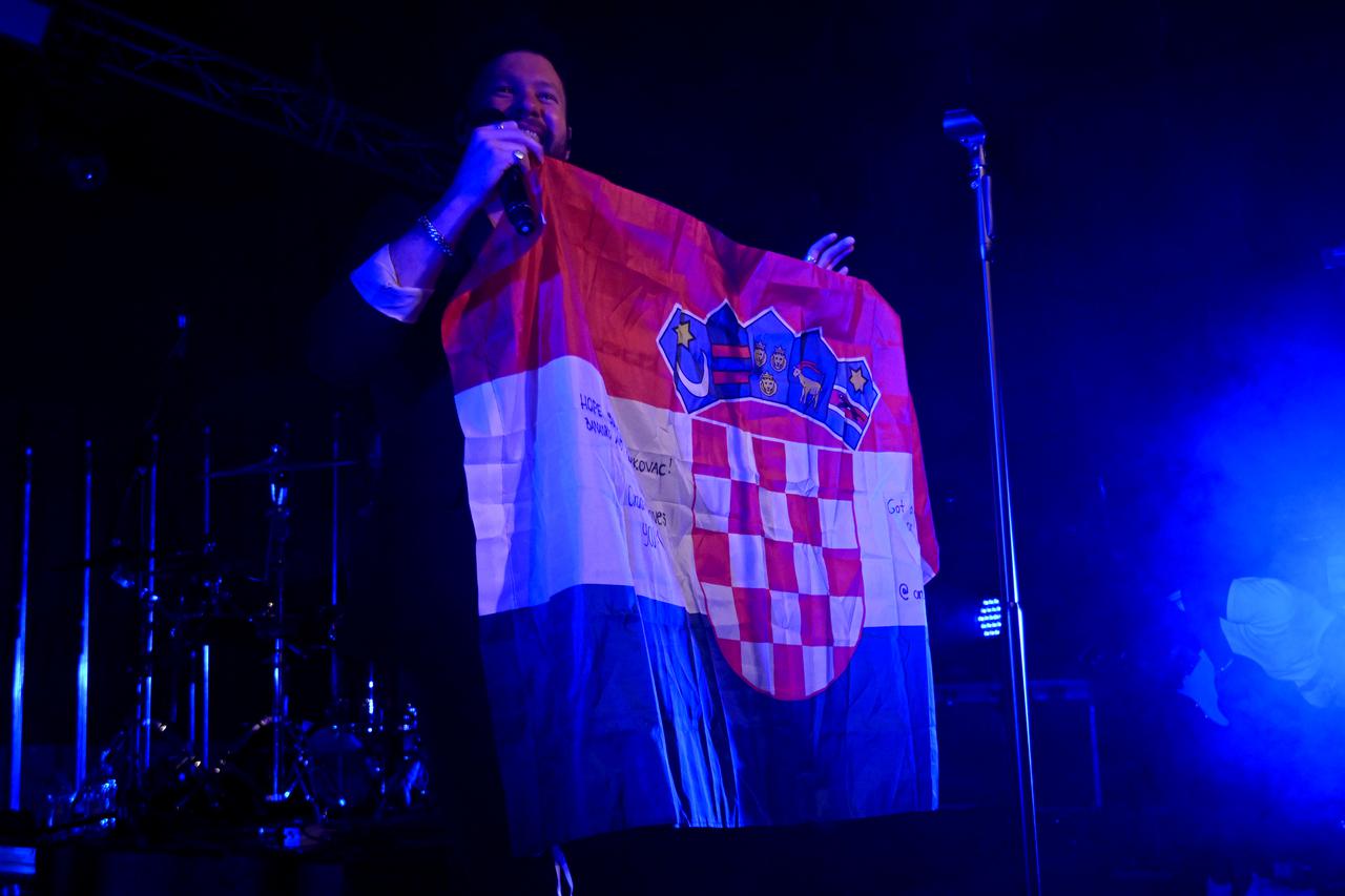Zagreb: Koncert britanskog pjevača Caluma Scotta u klubu Boogaloo