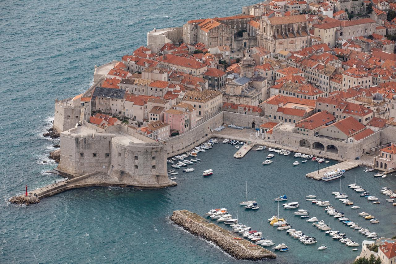 Panorama Dubrovnika sa Srđa