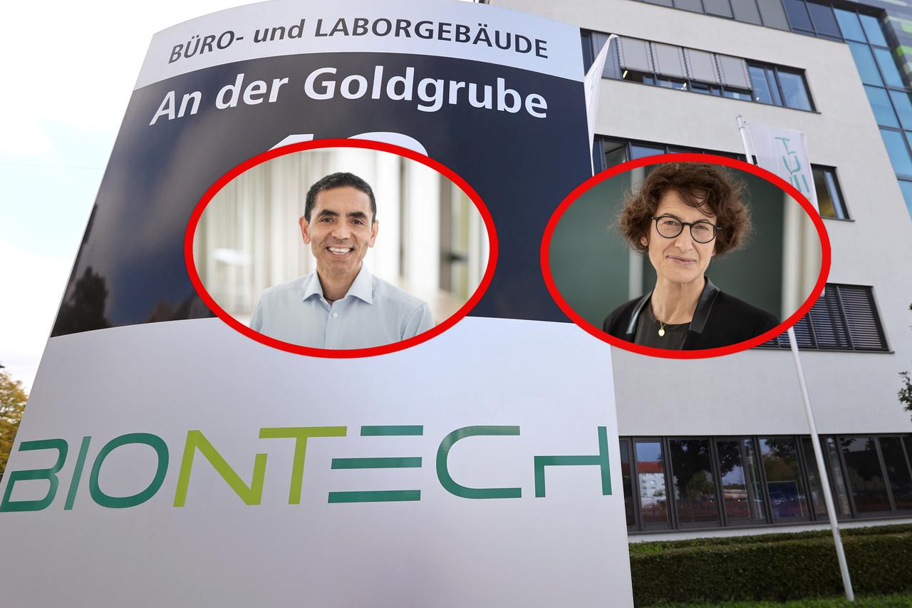 Ugur Sahin i Özlem Türeci iz njemačke kompanije Biontech