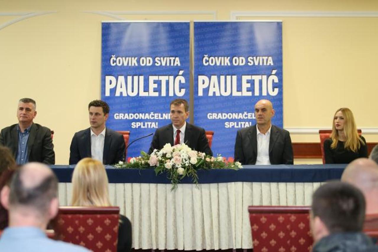 Split: MOST predstavio kandidata za gradonačelnika Roberta Pauletića