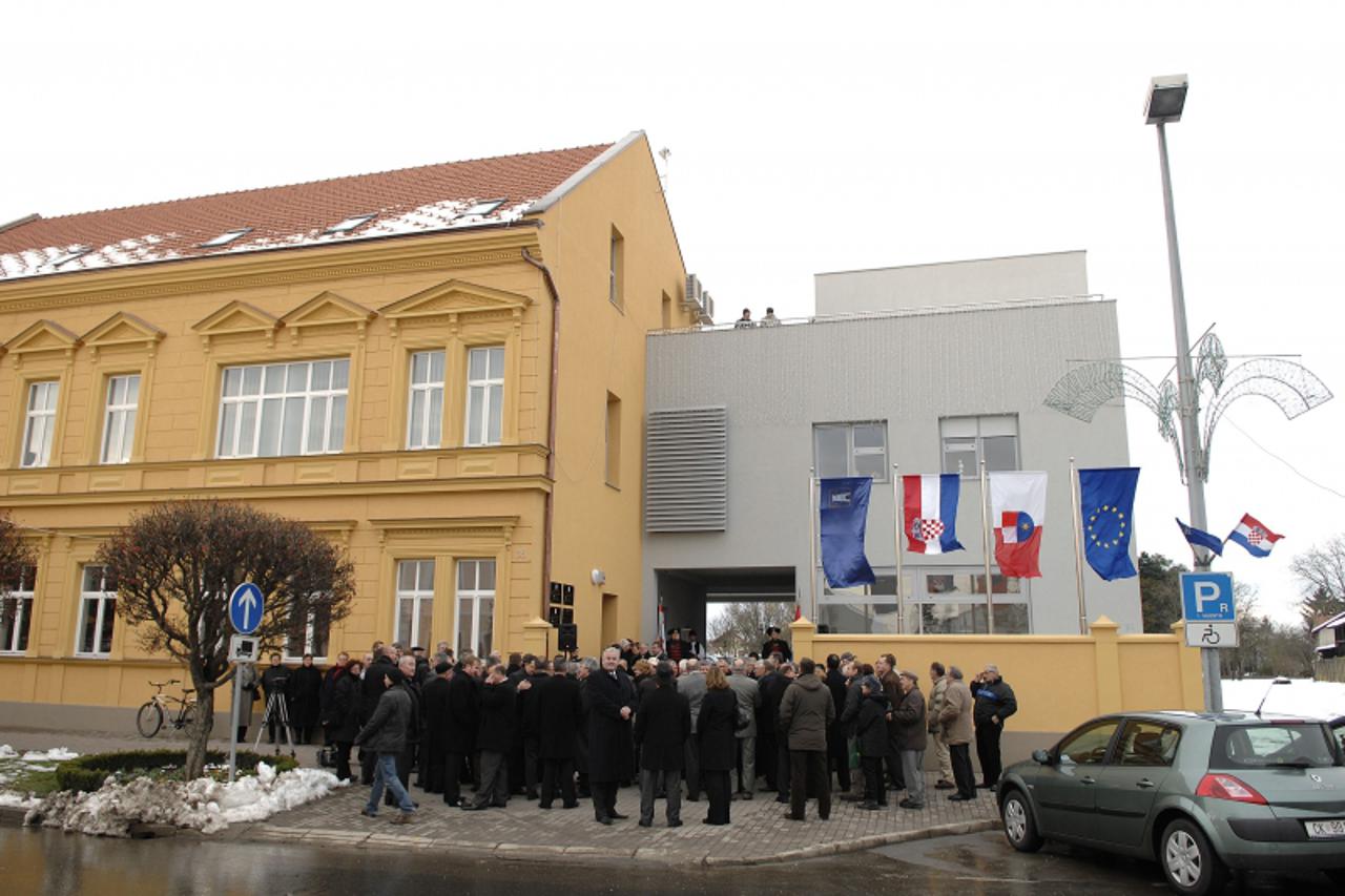 '06.12.2010., Prelog- Otvorena nova zgrada gradske vijecnice grada Preloga. Photo: Vjeran Zganec-Rogulja/PIXSELL'