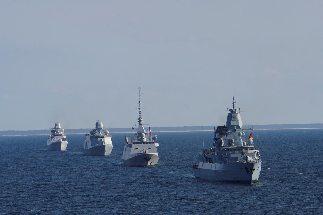 FILE PHOTO: NATO naval exercise Northern Coasts 2023 in the Baltic Sea