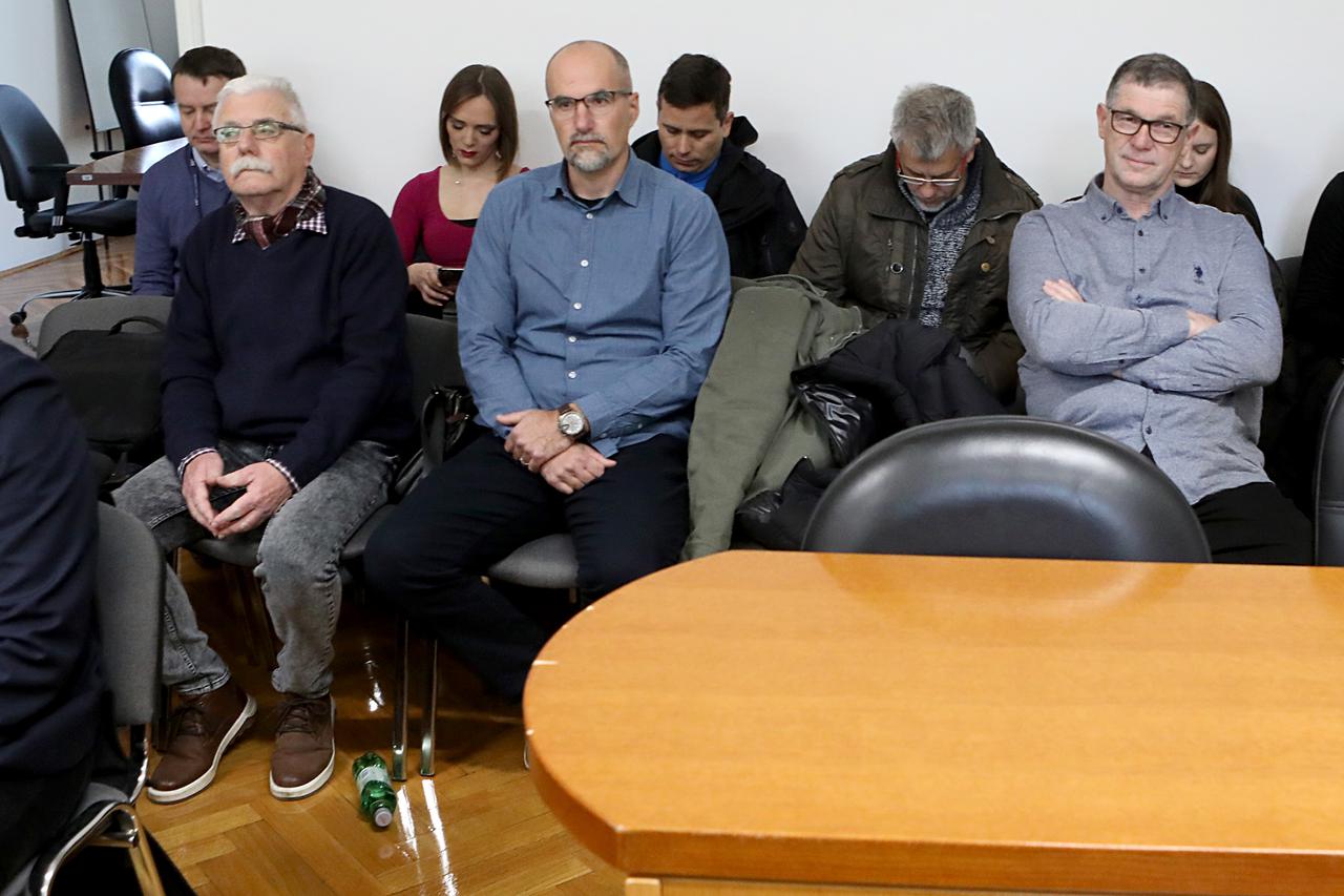 Zagreb: Objava presude u akciji Ribar optuženom Renu Sinovčiću i drugima