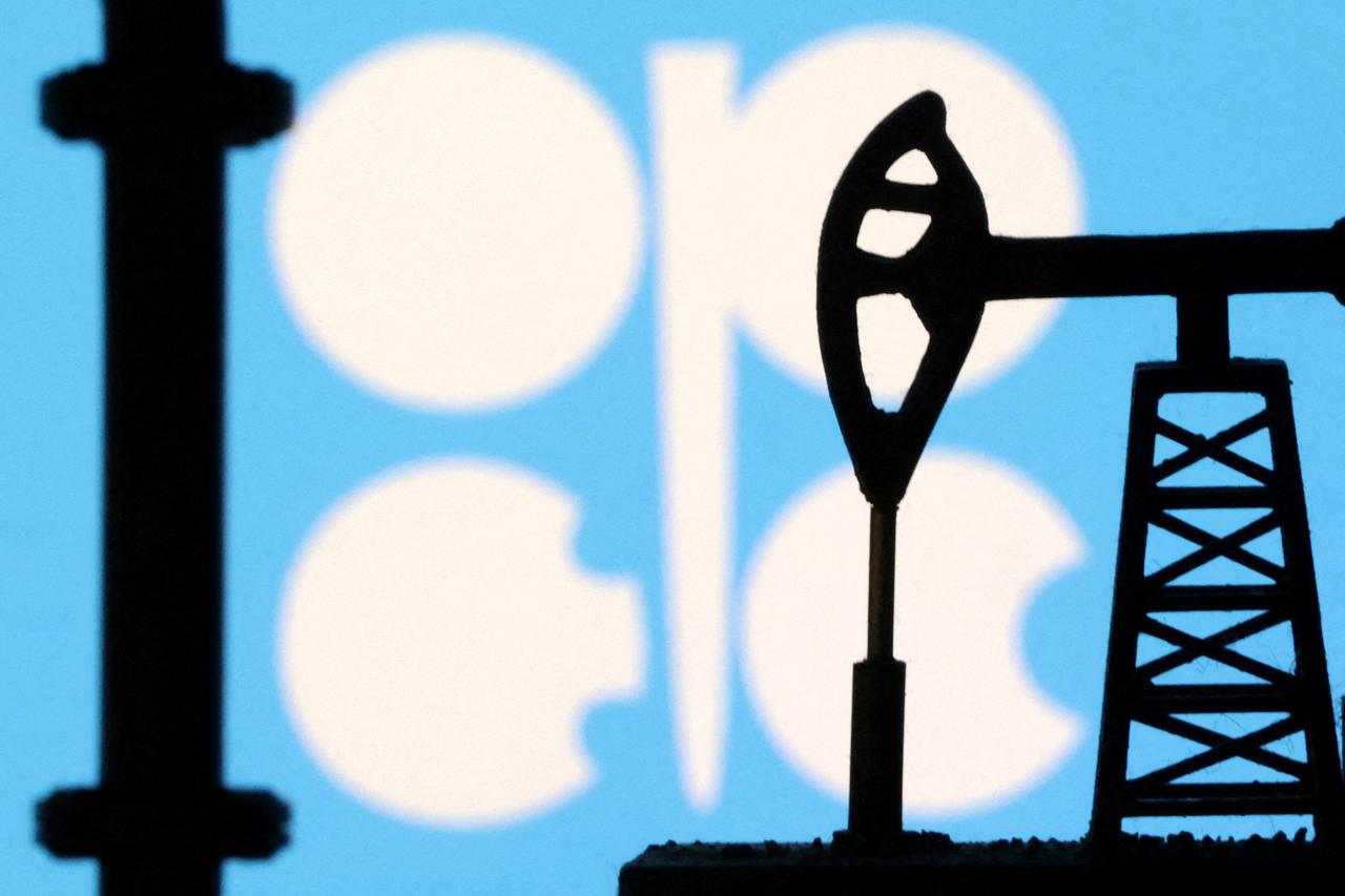 FILE PHOTO: Illustration shows OPEC logo
