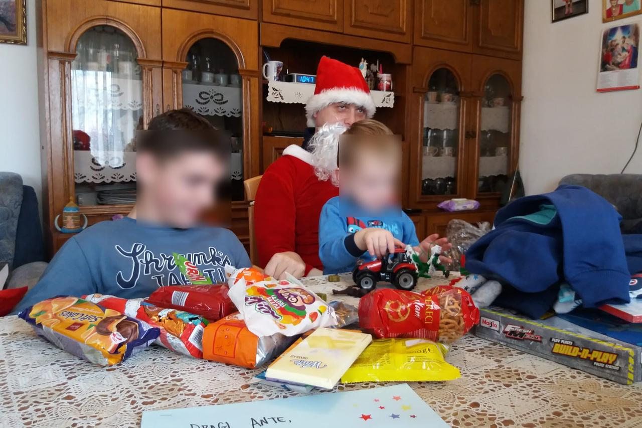 Humanitarna udruga Dobra volja darivala obitelji za Božić