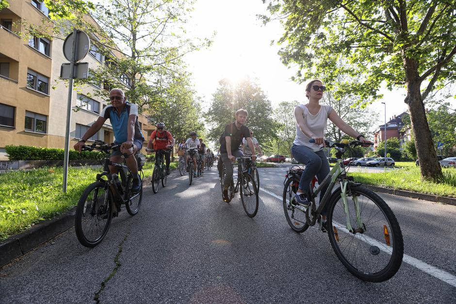 Zagreb: Biciklistička povorka s ciljem promocije bicikla kao ekološkog i atraktivnog gradskog prijevoznog sredstva
