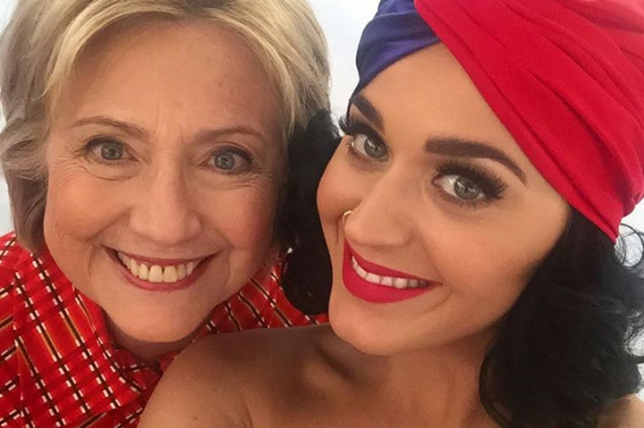 Katy Perry i Hillary Clinton