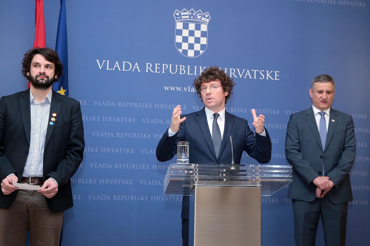 Boris Jokić, Predrag Šustar i Tomislav Karamarko