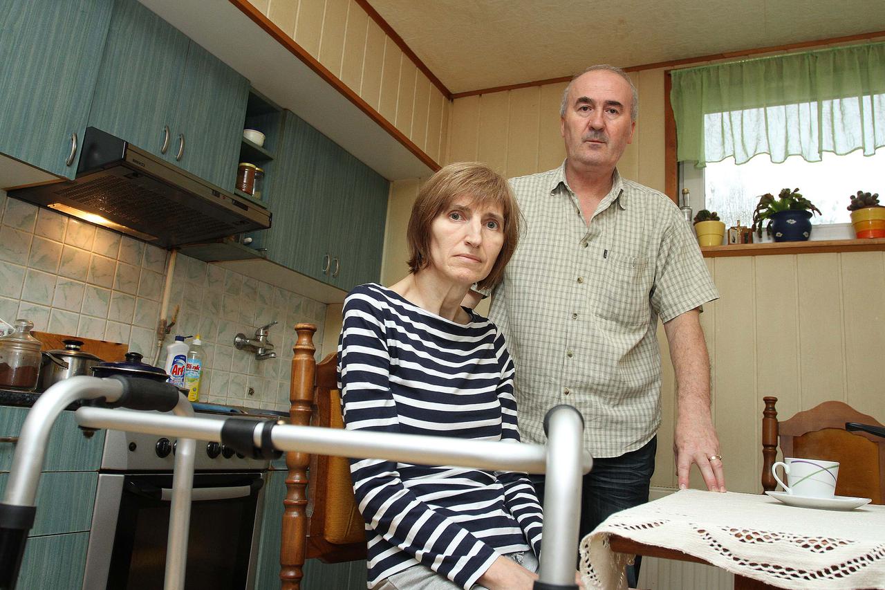 29.09.2014., Sracinec- Visnja Mesek boluje od ALS-a. Suprug Miljenko je potpora. Trebaju pomoc