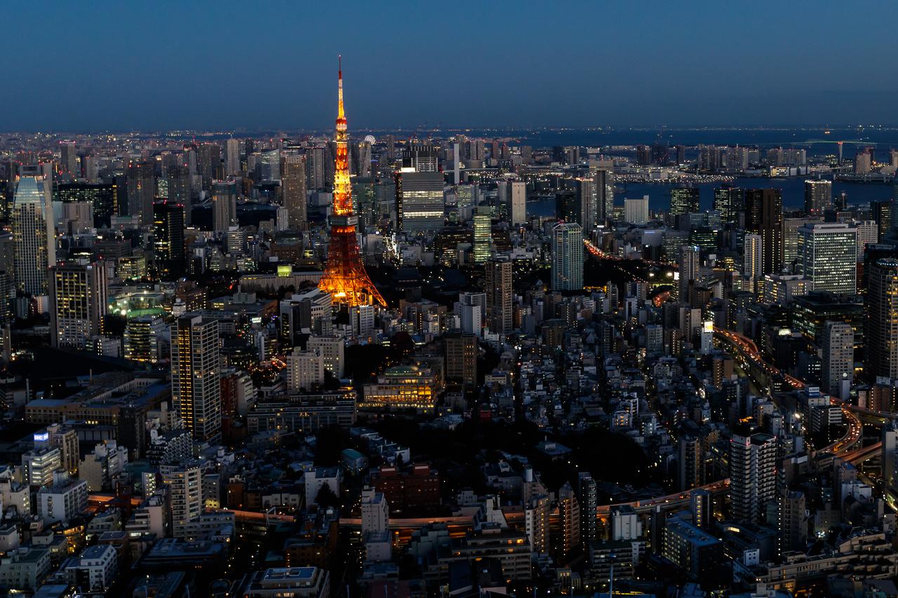 Zgrade i ulice Tokia