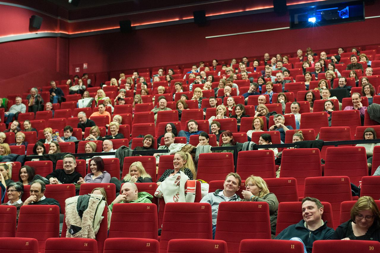 08.03.2014., Zagreb - Pretpremijerna projekcija filma Majstori u kinu Cinestar u Avenue Mallu. Photo: Nina Djurdjevic/PIXSELL