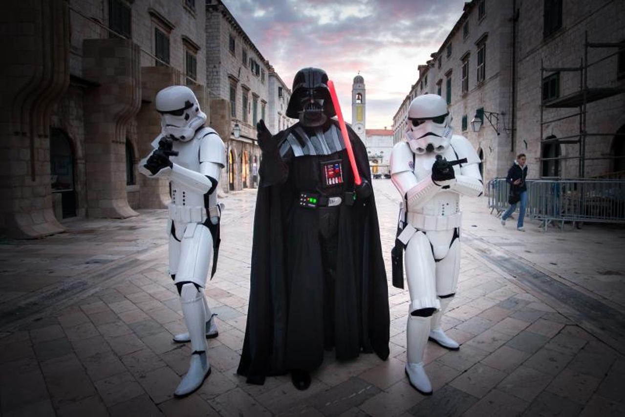 Darth Vader i Startroopers u Dubrovniku