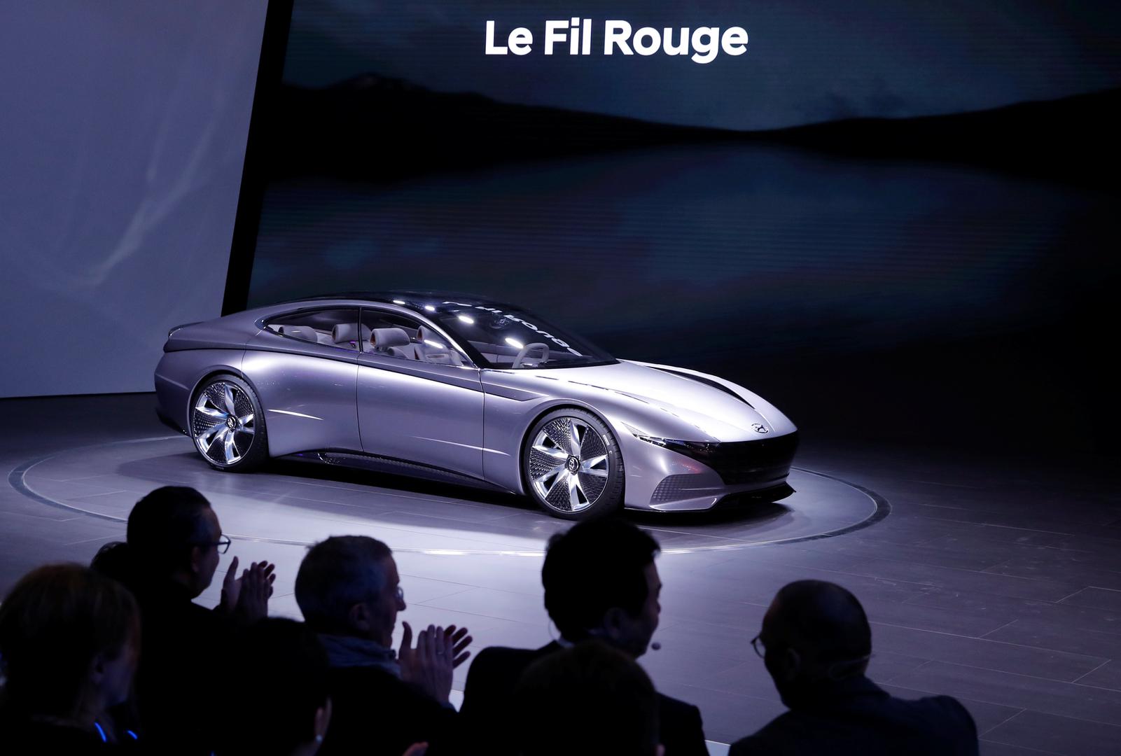Auto-salon u Ženevi, jedan od najvećih na svijetu, otvorio je svoja vrata novinarima. Na slici je Hyundai Le Fil Rouge.