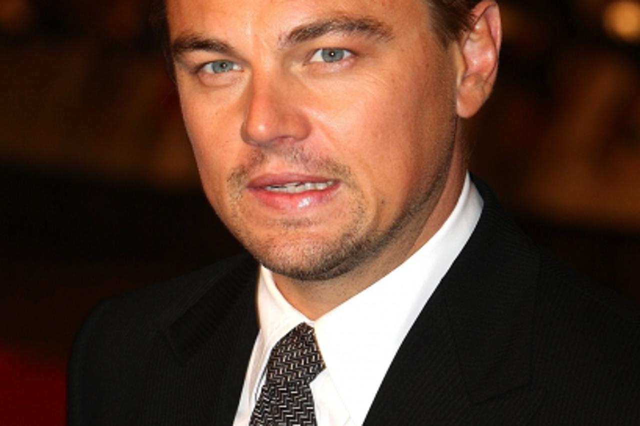 'WORLD RIGHTS  Leonardo Di Caprio at the UK Premiere of \'Revolutionary Road\'  at Odeon Leicester Square in London, UK. 18/01/2009 BYLINE STEFAN REIMSCHUESSEL/BIGPICTURESPHOTO.COM: 066/A  USAGE OF TH