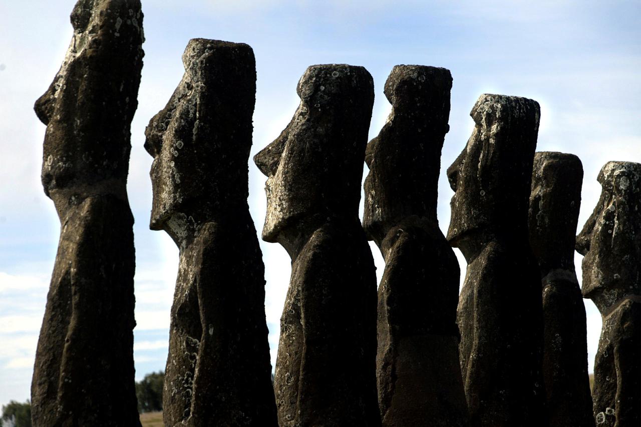 Moai statue na Uskršnjem otoku