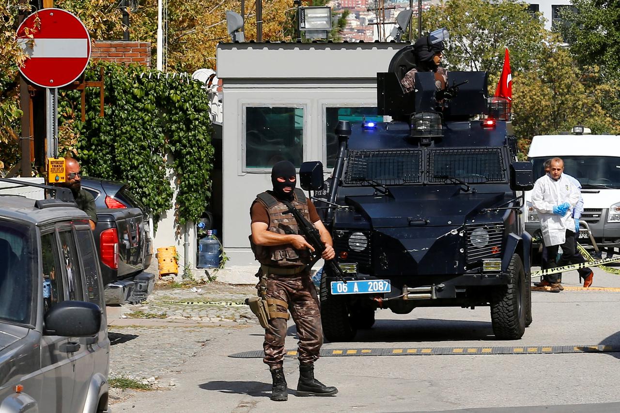 Ankara, Turska, policija