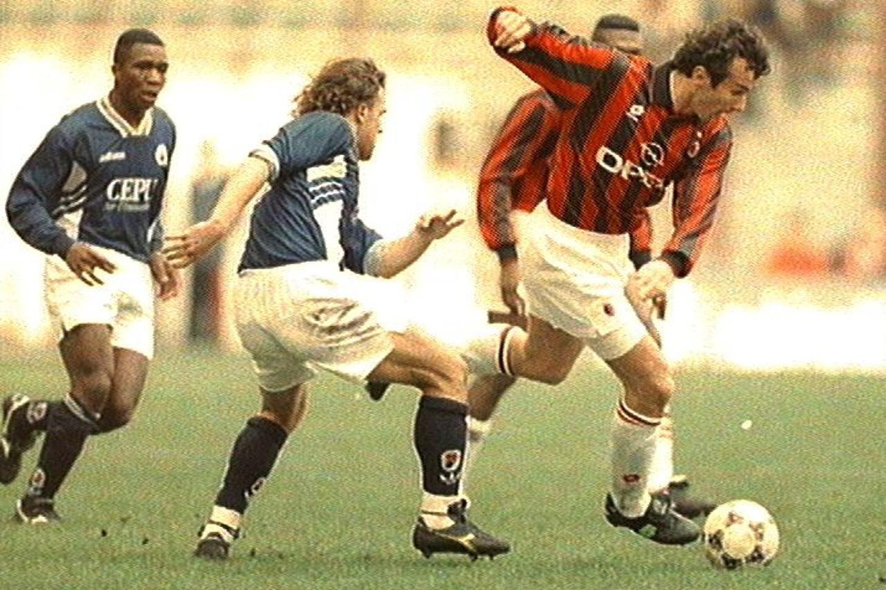 AC Milan v Bari, Italian Soccer.