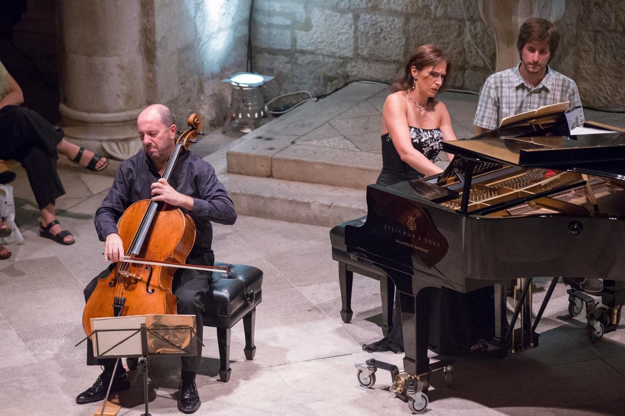 Violončelist Enrico Dindo i pijanistica Monica Cattarosi