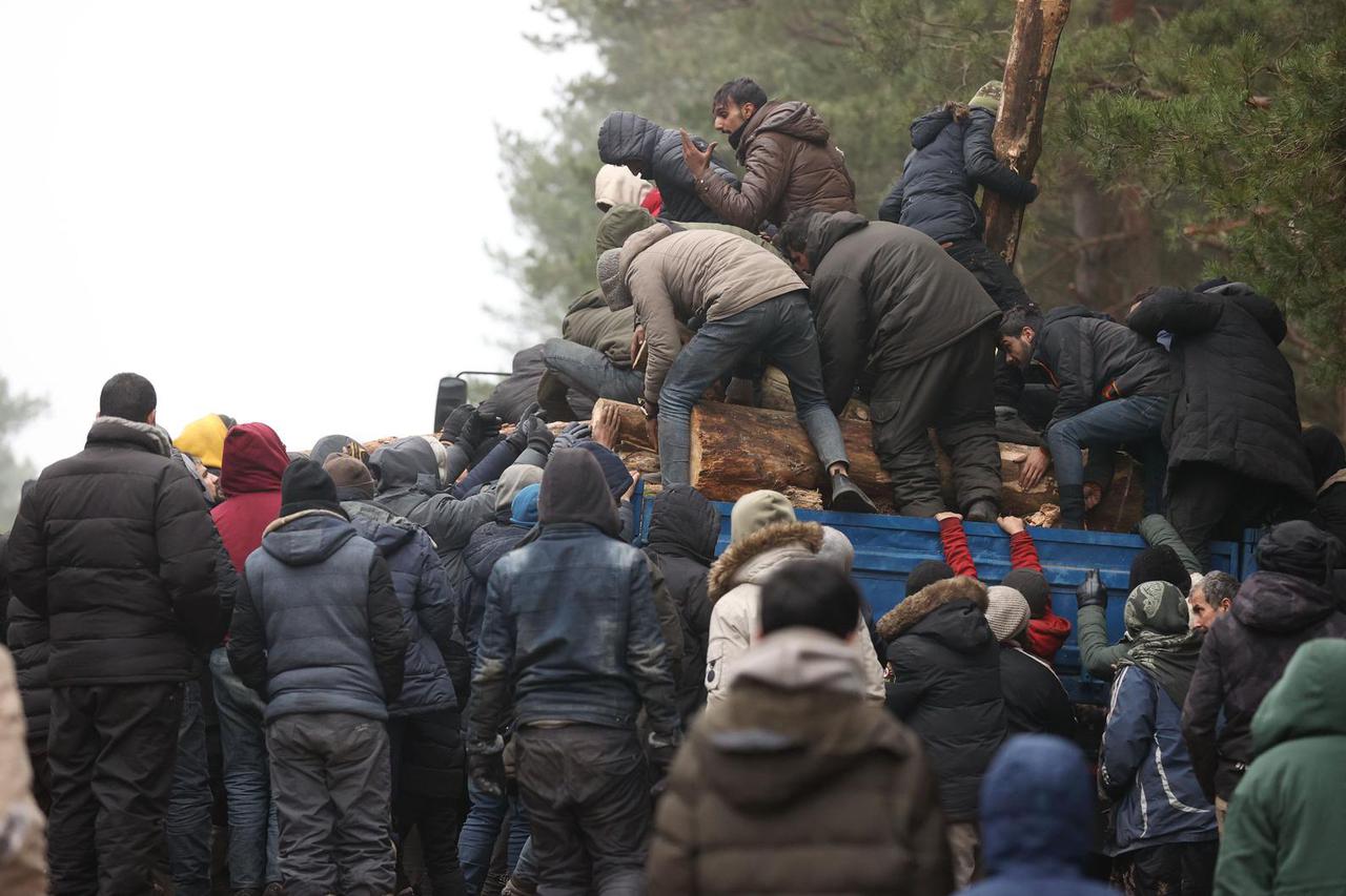 Migranti na poljskoj granici