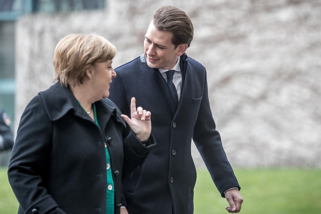 Merkel i Kurza