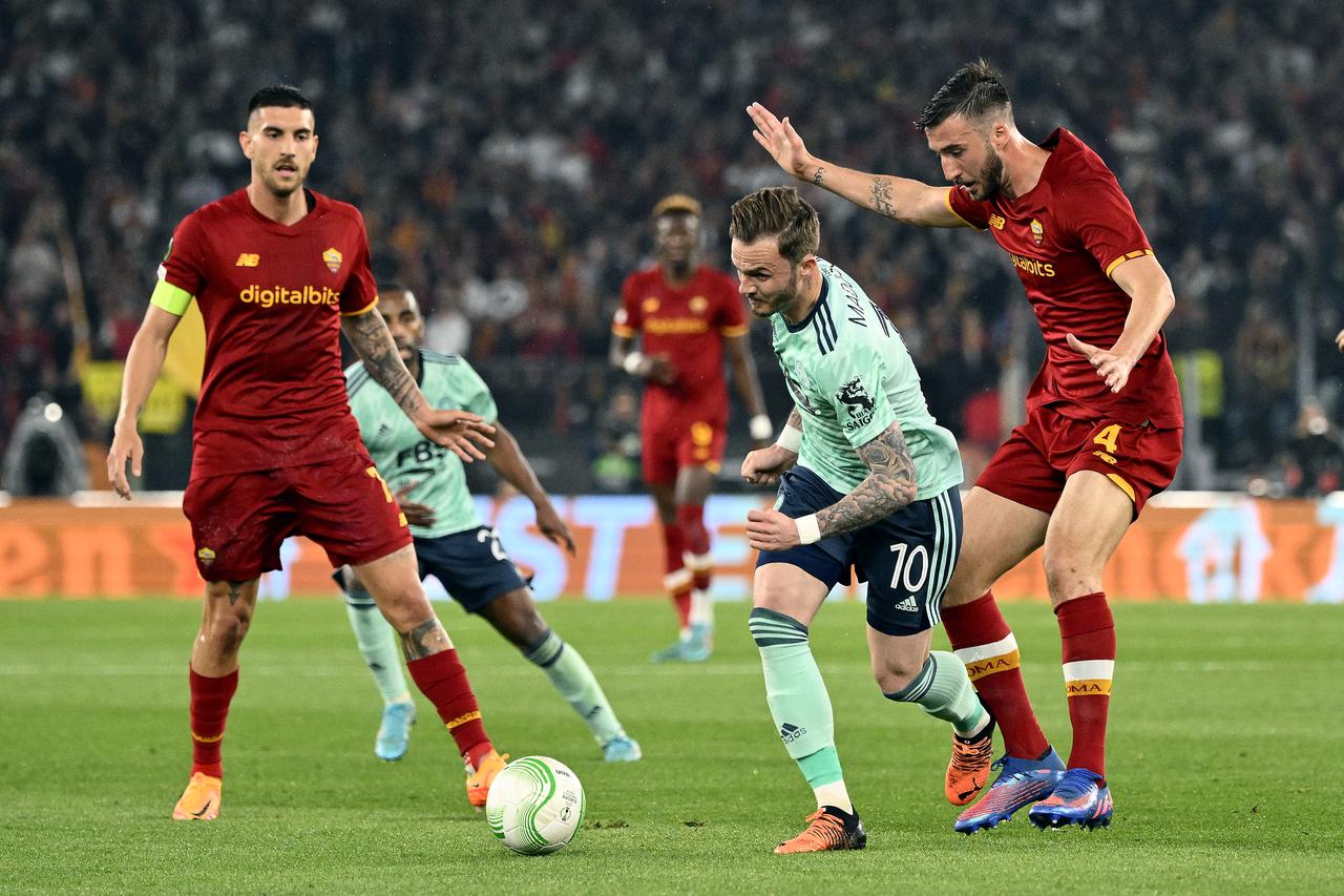 Roma v Leicester City - UEFA Europa Conference League - Semi Final - Second Leg - Stadio Olimpico