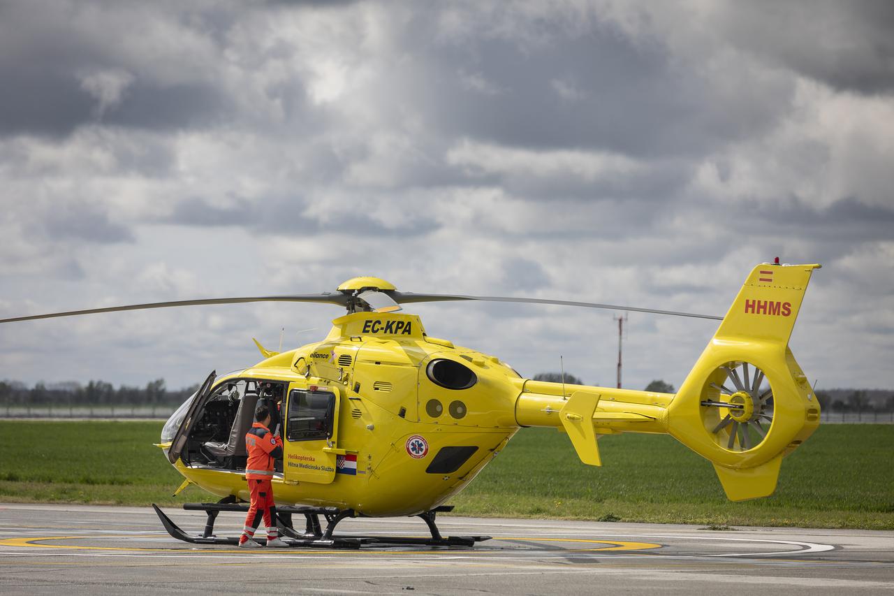 Predstavljena Hitna helikopterska medicinska služba u Osijeku