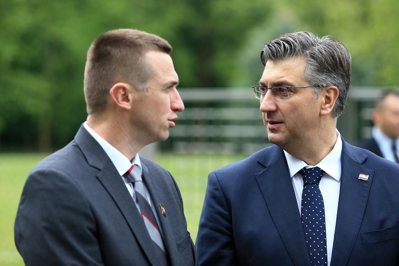Ivan Penava i Andrej Plenković