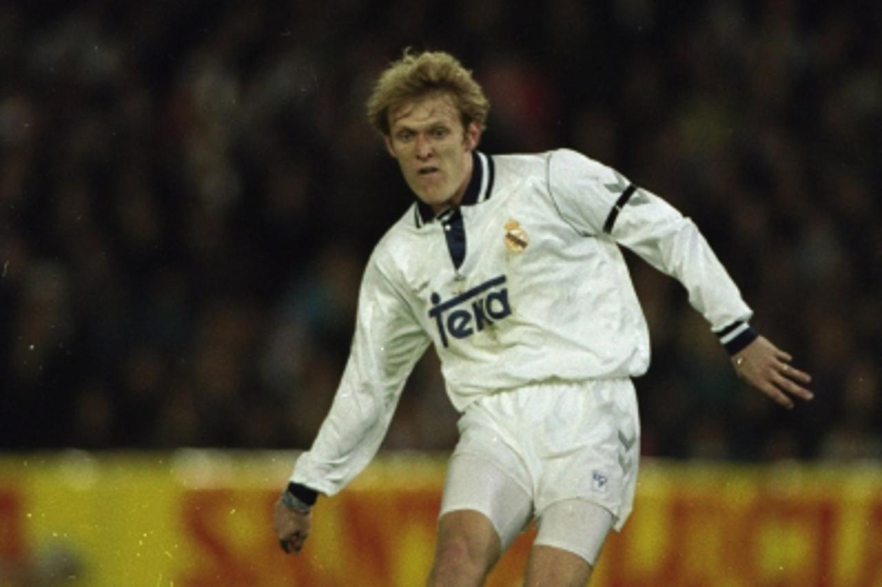 \'Jan 1993:  Robert Prosinecki of Real Madrid in action during a match.  Mandatory Credit: Shaun  Botterill/Allsport\'