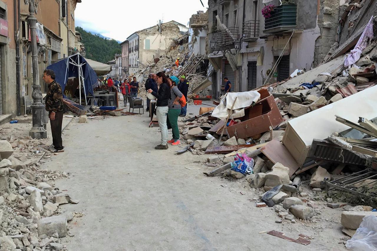 Italija, potres