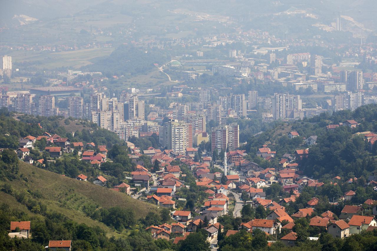 Panorama grada Zenice