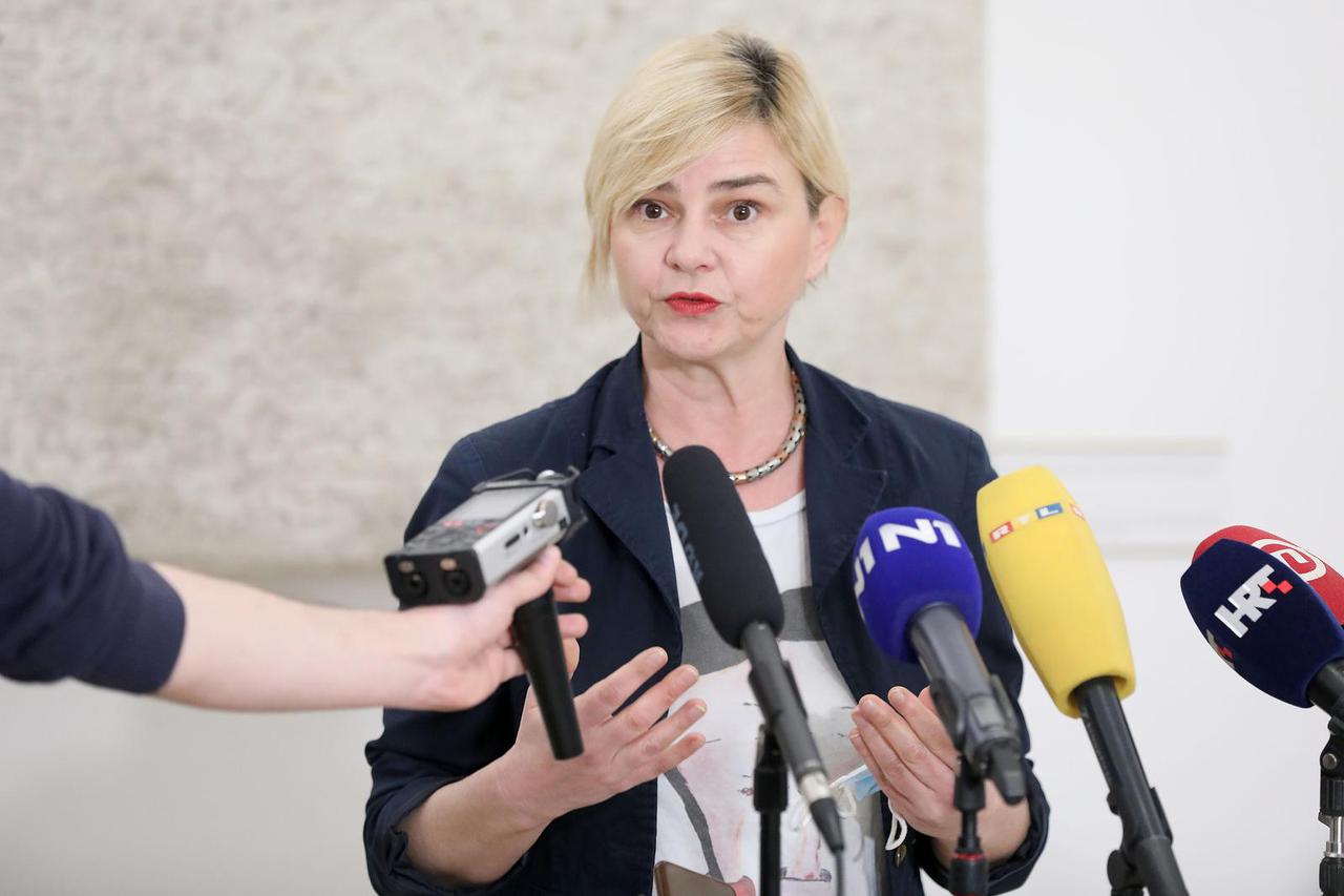 Zagreb: Sandra Benčić komentirala je u Saboru najavu obaveznog cijepljenja 