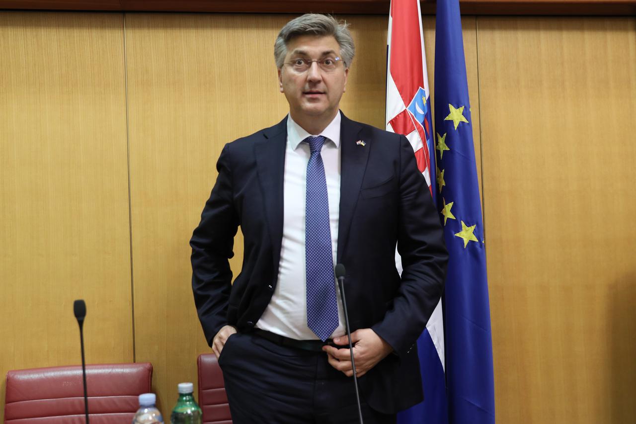Zagreb: Premijer Plenković u Hrvatskom saboru podnio godišnje izvješće o radu svoje Vlade