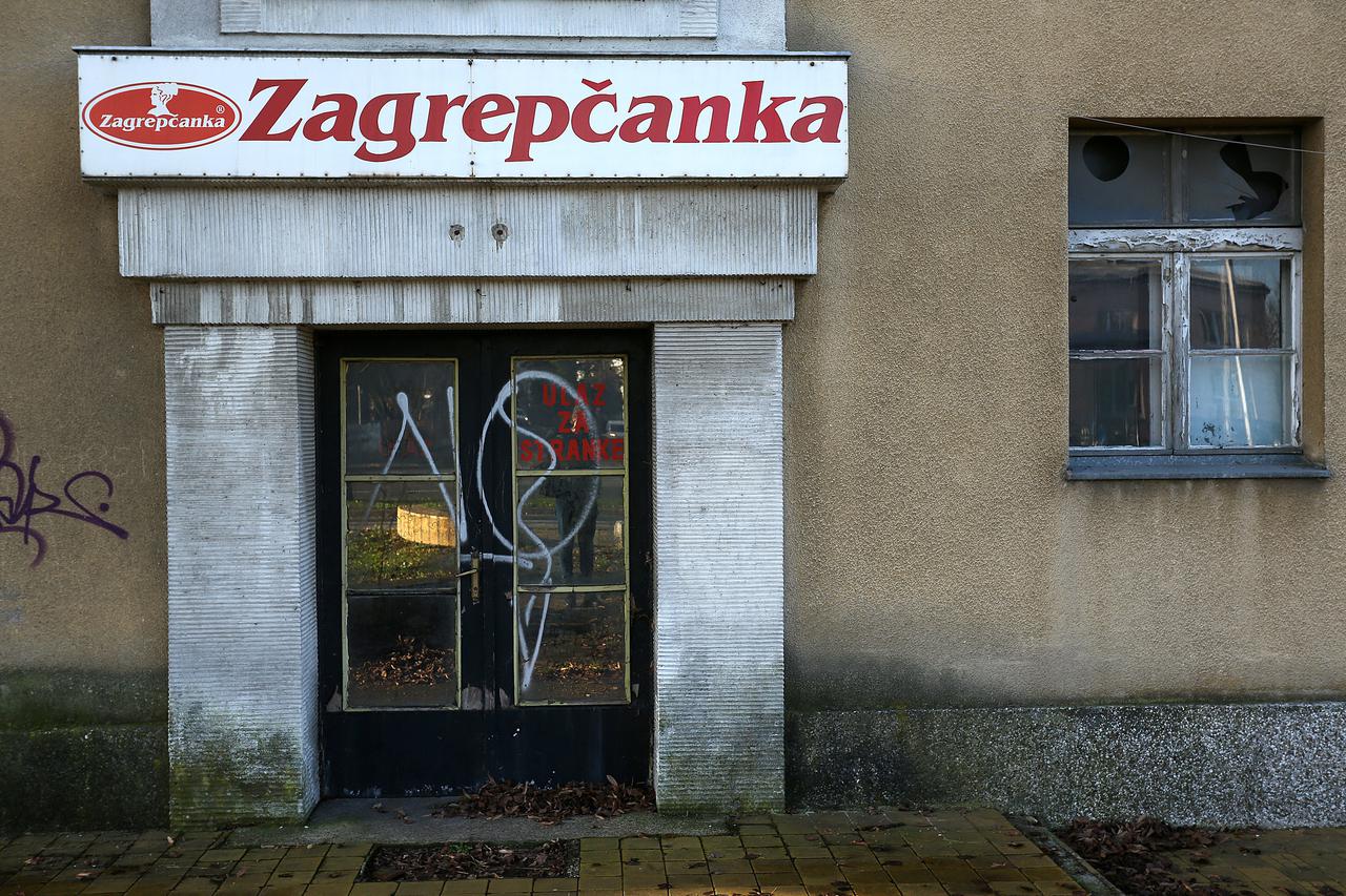 14.01.2015., Zagreb - Napustena tvornica za preradu mesa Zagrepcanka, poznatija kao stara zagrebacka klaonica. Photo: Anto Magzan/PIXSELL
