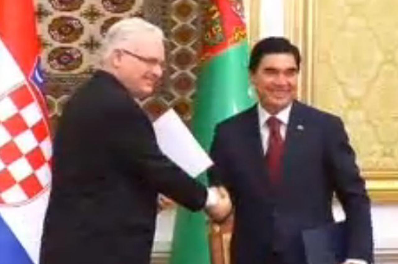 Ivo Josipović,Turkmenistan