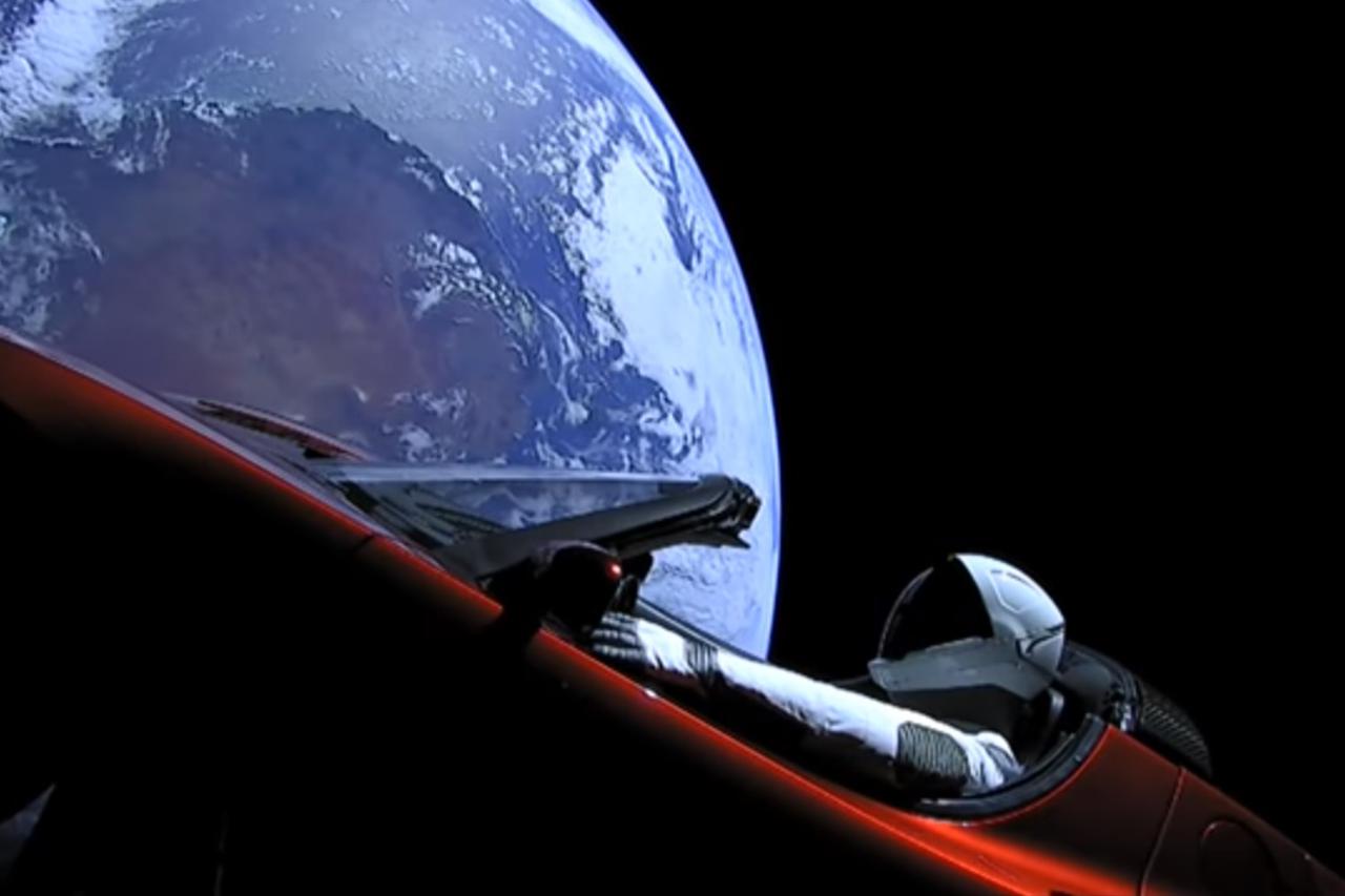 Tesla i Starman