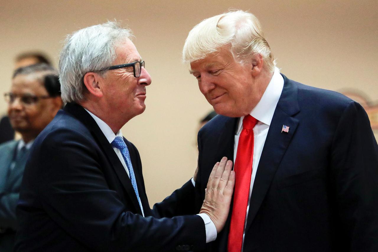 Juncker i Trump